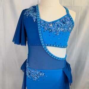 Lyrical solo costume, child size 8, brand new